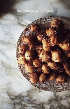 The (neapolitan italian struffoli