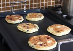 The Perfect Homemade Blueberry Pancakes