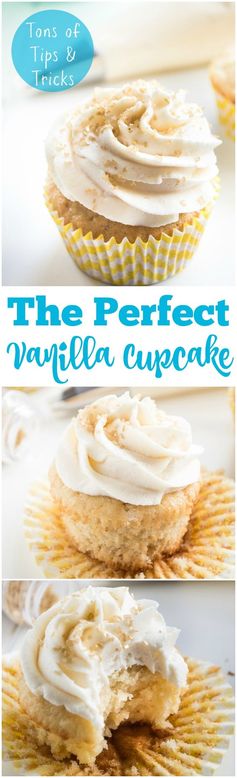 The Perfect Vanilla Cupcake