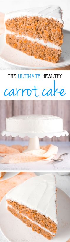 The Ultimate Healthy Carrot Cake