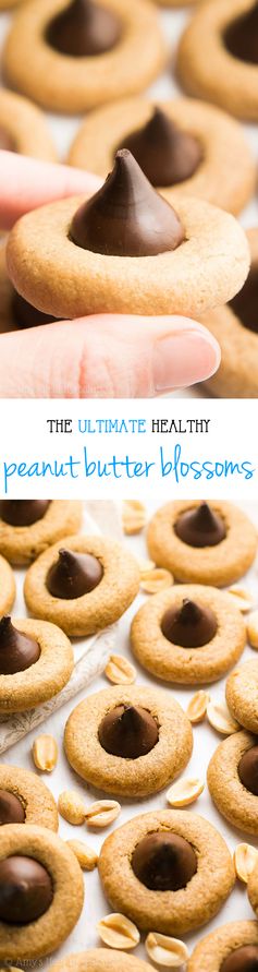 The Ultimate Healthy Peanut Butter Blossoms