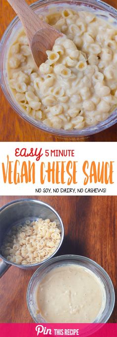 The Ultimate Vegan Cheese Sauce