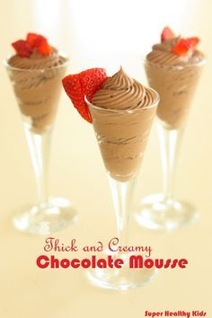 Thick and Creamy Chocolate Mousse