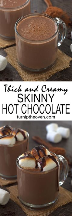 Thick and Creamy Skinny Hot Chocolate