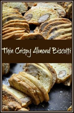 Thin Crispy Almond Biscotti di Nunzia