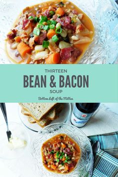 Thirteen Bean & Bacon Soup