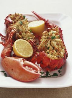 This Succulent Stuffed Lobster Is Easy and Elegant