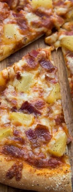 Three Cheese Hawaiian Pizza