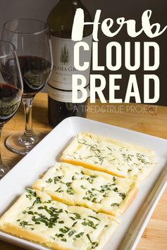 Three Herb Cloud Bread Appetizer