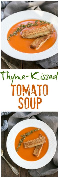 Thyme Kissed Tomato Soup