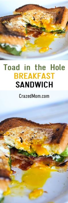 Toad in the Hole Breakfast Sandwiches #SundaySupper