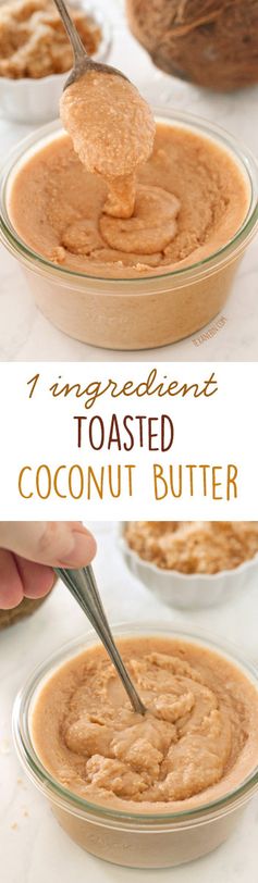 Toasted Coconut Butter (naturally gluten-free, vegan