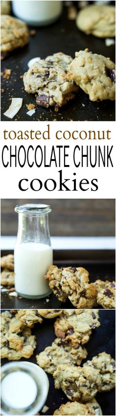 Toasted Coconut Chocolate Chip Cookies