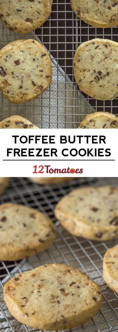 Toffee Freezer Cookies