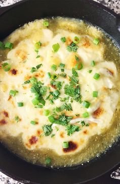 Tomatillo Verde Sauce & Cheese Dip