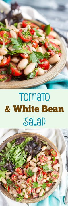 Tomato and White Bean Salad