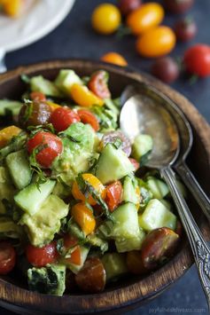 Tomato Avocado Cucumber Salad