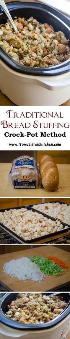 Traditional Bread Stuffing (Crock-Pot Method