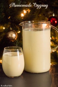 Traditional Homemade Eggnog