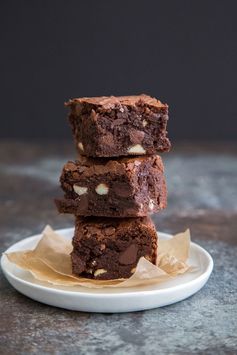 Triple Chocolate Brownies