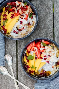 Tropical Coconut Chia Pudding