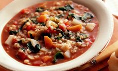 Try This Nourishing Tomato and Barley Vegetable Soup