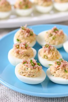 Tuna Deviled Eggs