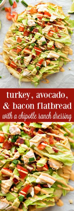 Turkey Avocado Flatbread (Video