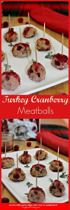 Turkey Cranberry Meatballs