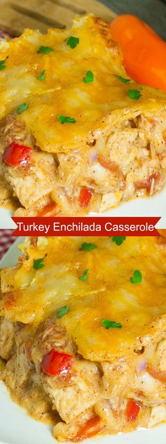 Turkey Enchilada Casserole