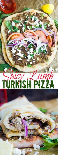 Turkish Pizza Lahmacun