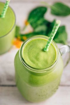 Turmeric Green Tea Smoothie (Vegan, Gluten Free