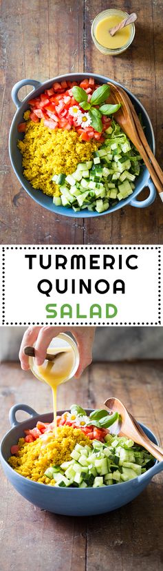 Turmeric Quinoa Salad