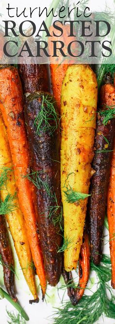 Turmeric Roasted Carrots