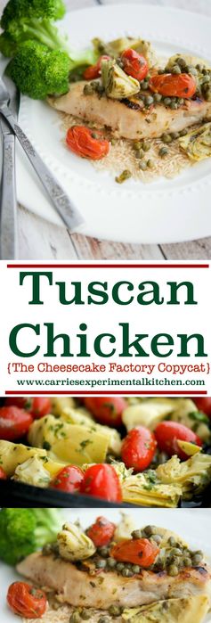 Tuscan Chicken (The Cheesecake Factory Copycat