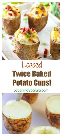 Twice Baked Potato Cups