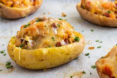 Twice Baked Potatoes with Chorizo