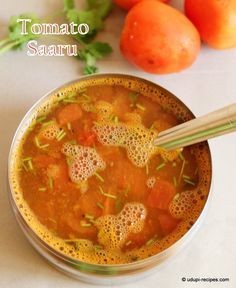 Udupi Rasam/Tomato Saaru Recipe-How to prepare rasam in Udupi style