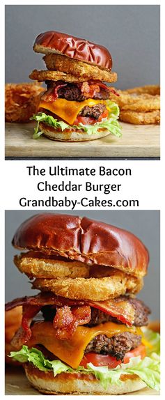 Ultimate Bacon Cheddar Burger