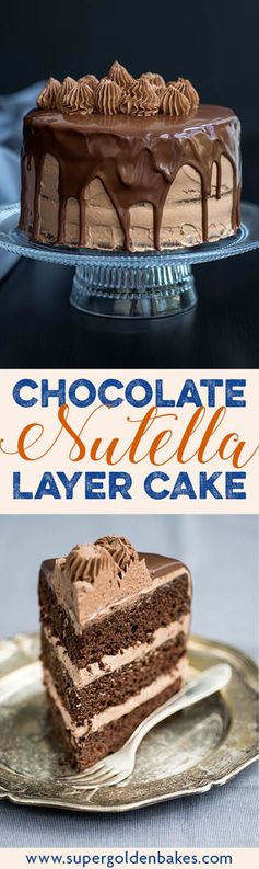 Ultimate Chocolate and Nutella Cake