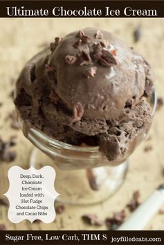 Ultimate Chocolate Ice Cream – Low Carb & Sugar Free