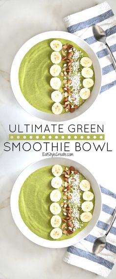 Ultimate green smoothie bowl