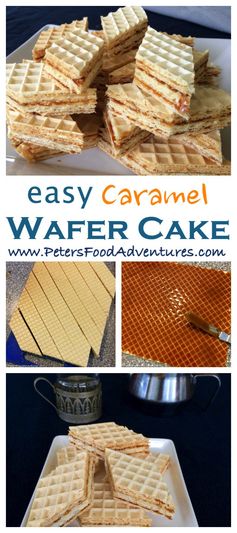 Vafli Wafer Cake with Caramel (Вафли