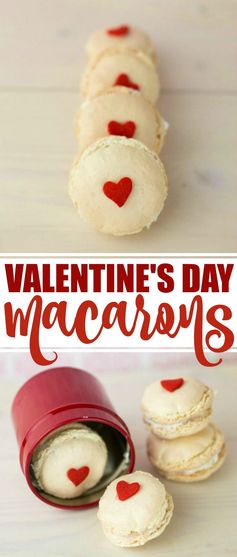 Valentine's Day Macarons