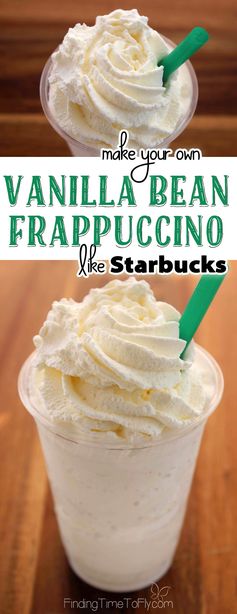 Vanilla Bean Frappuccino (like Starbucks