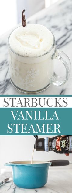 Vanilla Bean Steamer