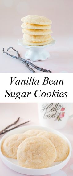 Vanilla Bean Sugar Cookies