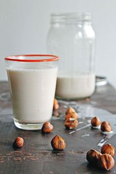 Vanilla cardamom hazelnut milk