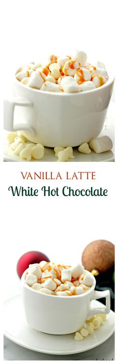 Vanilla Latte White Hot Chocolate + KitchenAid Stand Mixer Giveaway