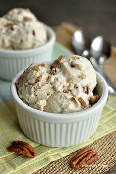 Vegan & Paleo “Butter” Pecan Ice Cream